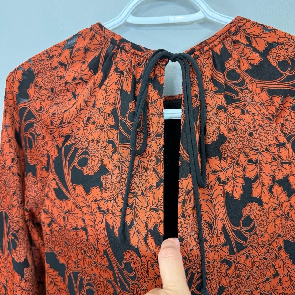 Aritzia  Le Fou Wilfred Tiered Long Sleeve Sundress size XXS - Picture 7 of 14